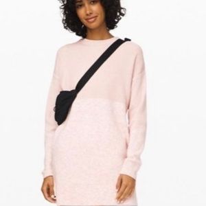 Lululemon Long Pink Sweater